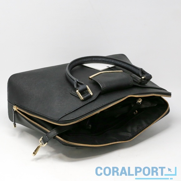 Calvin Klein On My Corner Black Satchel - Picture 5 of 5